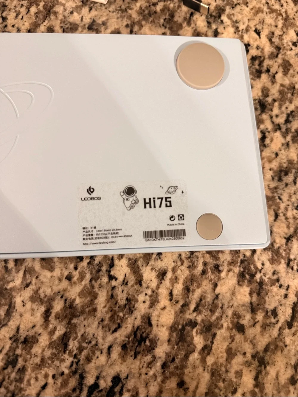Leobog hi75 keyboard and k21 num pad